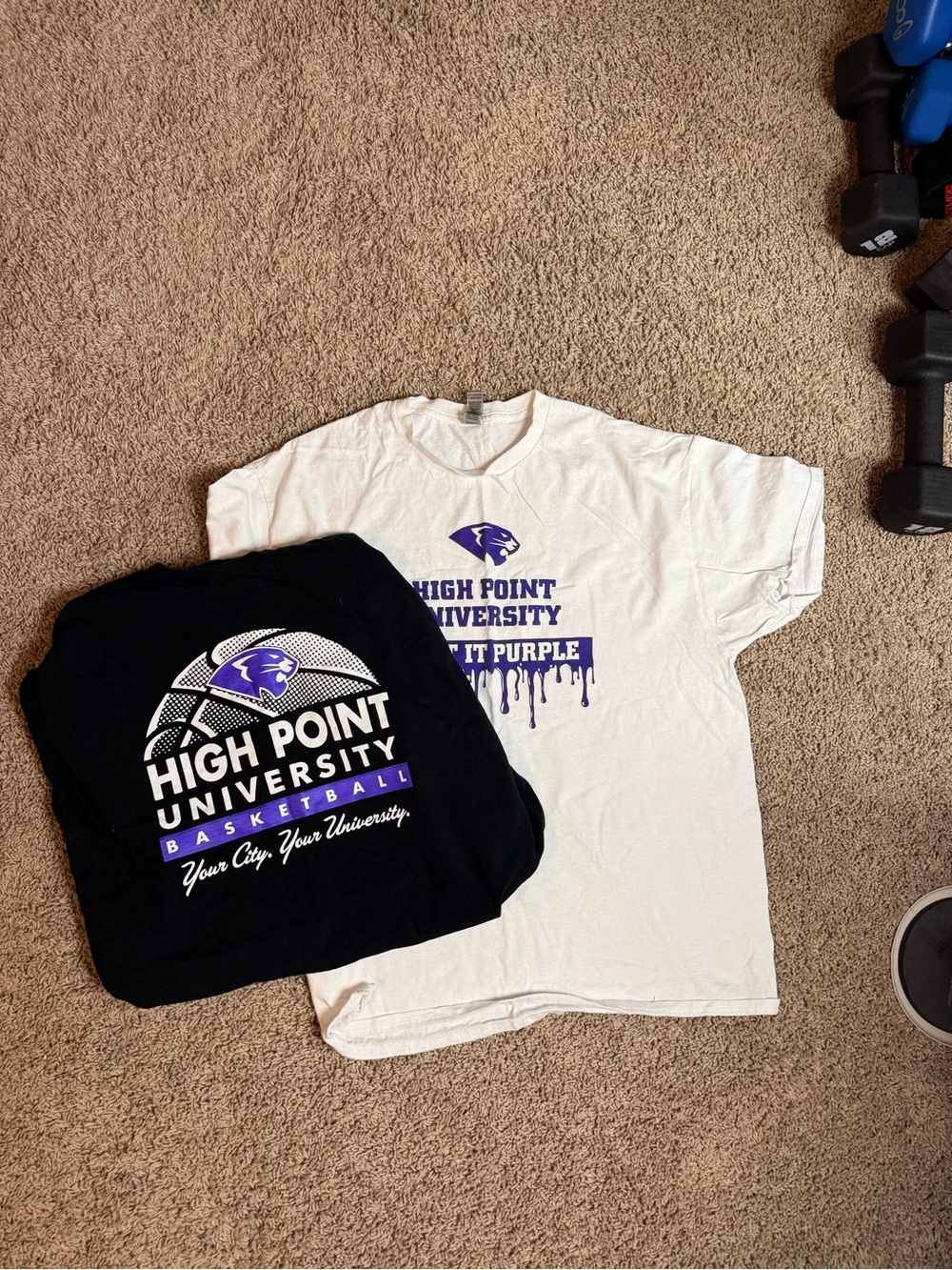High Point University T-Shirt Bundle (2 Tees) - Size XL
